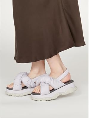 emmi　 ボリュームギャザーサンダル emmi サンダル ボリュームギャザーサンダル レディース