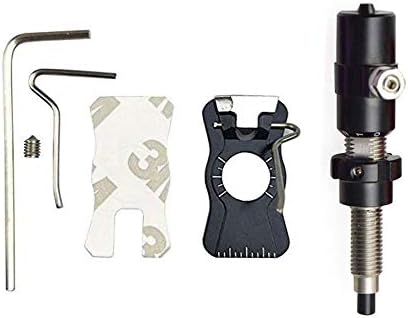 MILAEM Archery Magnetic Arrow Rest and Archery Cushion Plunger Pressure Button Adjustable LH/RH for Recurve Bow