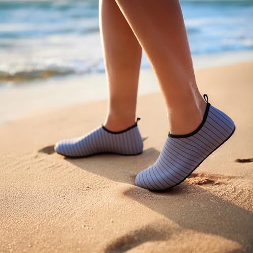 Metog Water Shoes $5.96 - Quick-Dry Aqua Socks for Beach & Swim