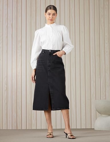 Amazon Brand - Symbol denim skirt – image 3