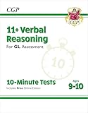  11+ GL 10-Minute Tests: Verbal Reasoning - Ages 9-10 (with Online Edition)