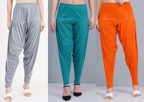 Image of Buy That Trendz Patiala Salwar for Women Relaxed Fit Viscose Patiyala Salwar Harem Bottom Pants