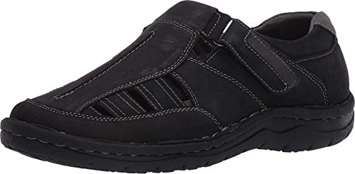 Image of Propet Mens Jack Fisherman Casual Sandals Casual - Black