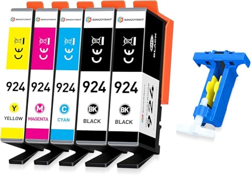 Cartouches d'encre HP 924 multipack compatible OfficeJet Pro 8122e 8130e 8135e
