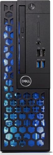 Image of Dell Optiplex 3060 (RGB) Desktop Computer | Hexa Core Intel i5 (3.2) | 16GB DDR4 RAM | 1TB SSD | 24 inch New LCD | Windows 11 Pro | Light Gaming PC (Renewed)