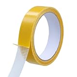 【Colle Vetement Tissu】Grâce au scotch double face extra fort, ce ruban adhésif textile offre une tenue exceptionnelle sur tissus légers ou épais. Sa structure armée d’un film PE et d’une trame textile assure une résistance aux frottements répétés, même sous des pieds de meubles. L’adhésif acrylique transparent ne laisse aucun résidu après retrait, même sur voilage fin. Il devient invisible une fois appliqué, garantissant un ourlet discret et professionnel.