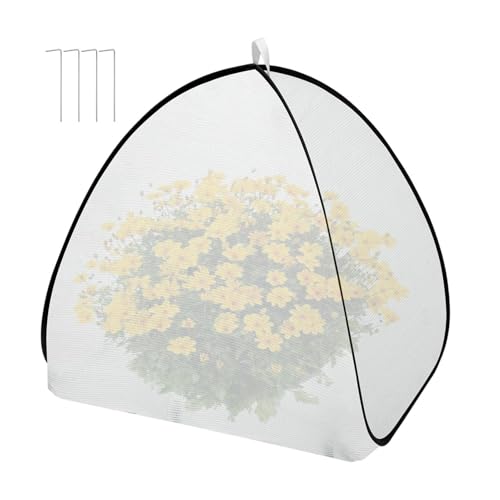 Cubierta De Sombra Para Plantas   Tienda de jardín reutilizable con estacas   Cubierta de Protección Solar para Plantas | Para Jardineros Propietarios Madres Exteriores Bancales Balcones Patios Traser