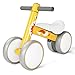 XJD Bicicletta Senza Pedali per Bambini da 10 Mesi-3 Anni Baby Walkers Giocattoli per Ragazzie Ragazze Interno All'aperto Camminatore per Bambini (Drago Giallo)
