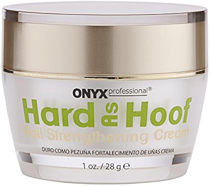 Hoof Hard As Hoof Nail Strengthening Cream with Coconut Scent Nail Strengthener and Nail Growth Cream, 1 oz, Pack of 3