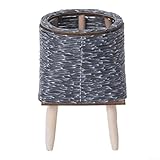 Matériau : fabriqué à partir de rotin de qualité, ce produit est conçu pour résister à un usage quotidien tout en conservant son look élégant et durable.