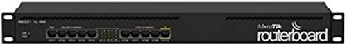 Miniatura 1 de MikroTik - RB2011IL-RM - 600MHz 64MB 5x LAN PoE salida para puerto  10