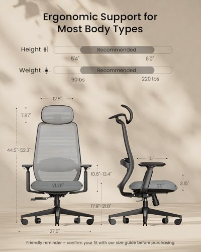 Image of ProtoArc Ergonomic Home Office Chair