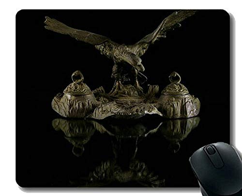 Preisvergleich Produktbild Mausunterlage Personalisierte, skifahrende Aquila-Büro-Mausunterlage