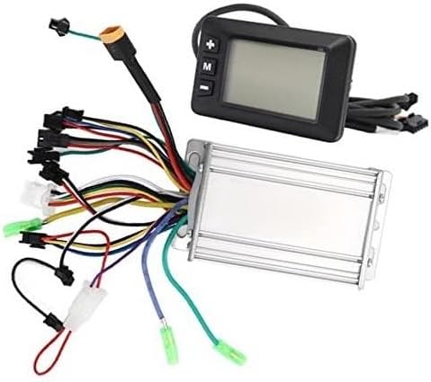 Brushless Motor Controller LCD Display 36/48/60V 350W/450W Electric Bike Motor Controller Kit with Switch Electric Scooter Controller