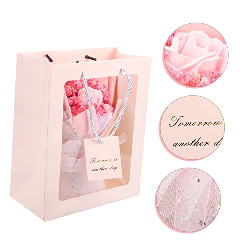 Ramo de flores secas ORFOFE para ocasiones especiales miniatura 6
