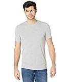 Calvin Klein Men's Ultra Soft Modal Crew Neck T-Shirts, Grey Heather, M