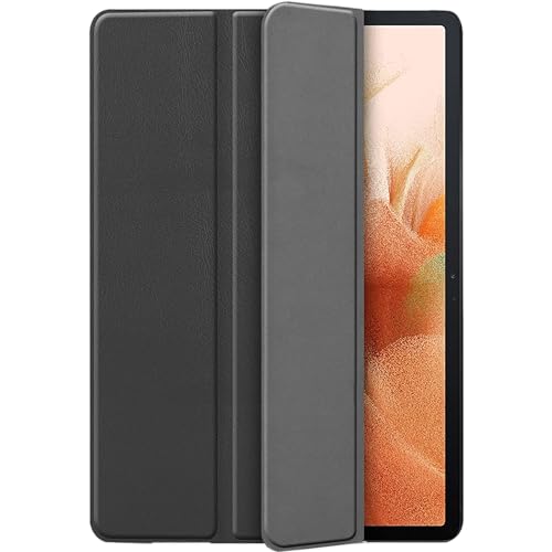 Tablet-Hülle geeignet für Samsung Galaxy Tab S7 FE - Trifold Bookcase - Schwarz Tablet-Hülle geeignet für Samsung Galaxy Tab S7 FE - Trifold Bookcase - Schwarz