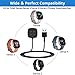 Charger Replacement for Fitbit Versa 4 / Sense/Versa 3 / Sense 2 (2 Pack/3.3Ft Compatible with Fitbit Versa & Sense Smart Watch Charger Dock Stand Charging Cable, Upgraded Strong Magnet)