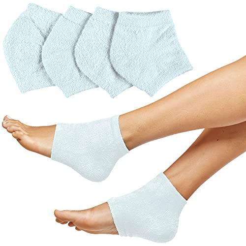 ZenToes Moisturizing Fuzzy Sleep Socks with Vitamin E, Olive Oil ...