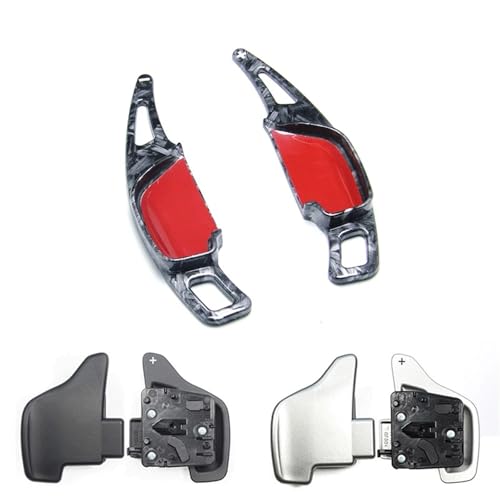 Compatible With For Yaris 2020-2023 For Raize 2010-2017 車用ステアリングホイールシフトパドルエクステンション インテリアアクセサリー パドルシフター(Multi-colored)