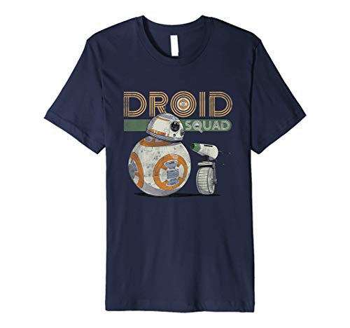 Star Wars Rise of Skywalker BB-8 & D-O Droid Squad Premium T-Shirt