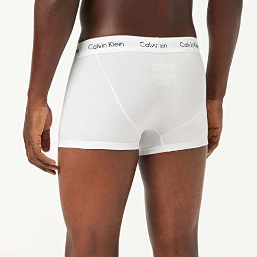 Calvin Klein Low Rise Trunk 3pk Boxer, Bianco, L