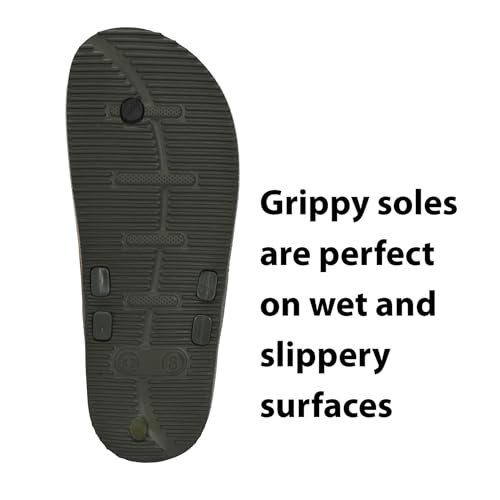 Image of Centrino Slides for Men | Comfortable & Stylish with Soft Insole | Trendy Design with Support Strap | Perfect for Spring Summer Traveling, Walking |Stylish & Everyday Flip Flops for Gents (7306)