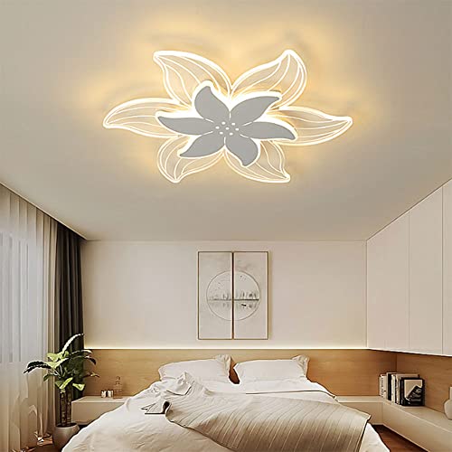Plafonnier design fleur LED avec éclairage dimmable haute finition