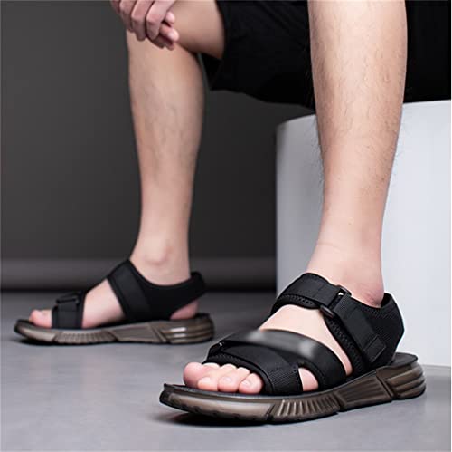 Mesh Sandals Men's Beach Shoes Breathable Air Cushion Men Casual Sandals Sandalias(38)3