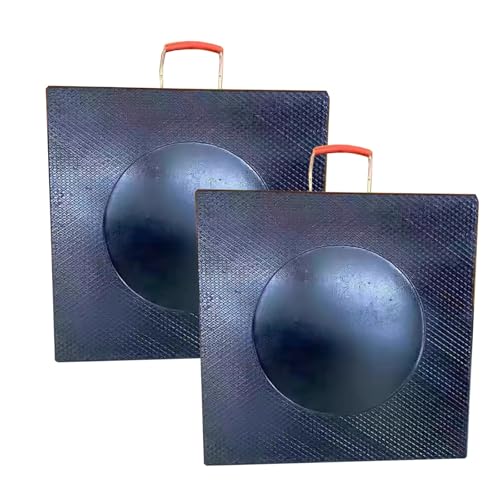 Patins stabilisateurs universels haute densité pour grues et camping-cars - Lot de 2