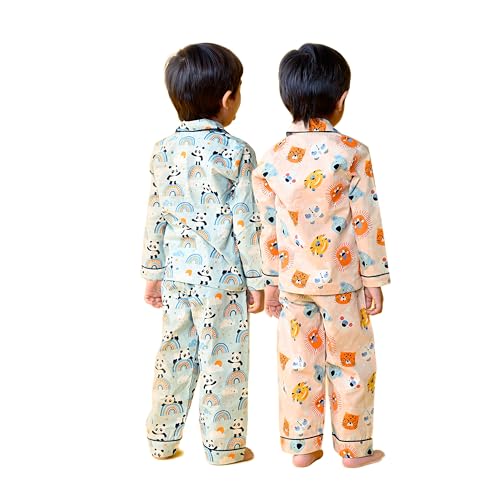 Image of Jam & Sugar Boys Cotton Printed Night Suit Set