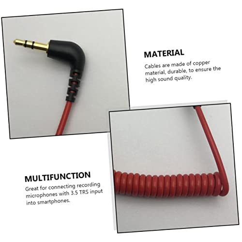 Cable de micrófono TRS TRRS de extensión DOITOOL para conectar altavoces y móviles de 3.5mm 4