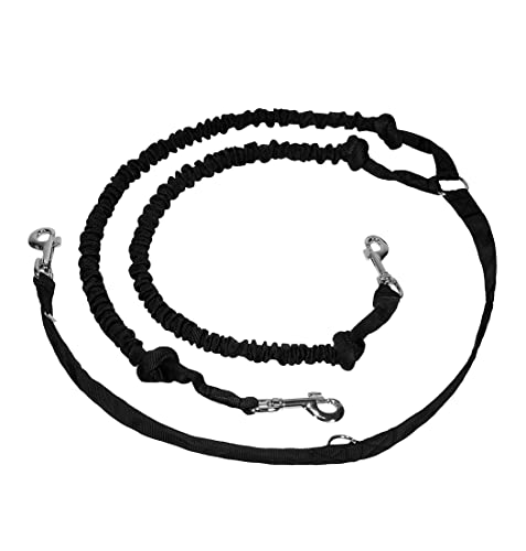 Northern Howl Jöring Canicross Doppeleine für 2 Hunde - schwarz (2,20 m) Cover