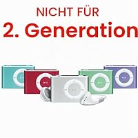 TECHGEAR USB-Datenkabel / Ladekabel, kompatibel mit Apple iPod Shuffle und Shuffle Clip 3. und 4. Generation – Ansicht 6