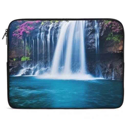 Funda para Laptop 10 pulgadas Azul Cascada en Hawaii