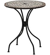 テーブル タイル モザイク ガーデン お庭 テラス