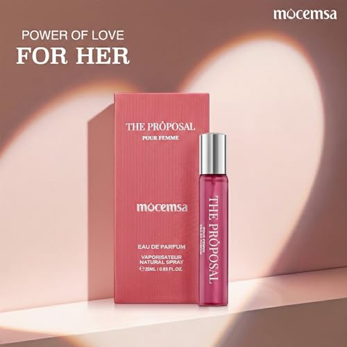 Image of Mocemsa The Proposal Pour Femme Eau De Parfum | Romantic Floral & Fruity Luxury Fragrance | Long-Lasting EDP for Women | 25ml