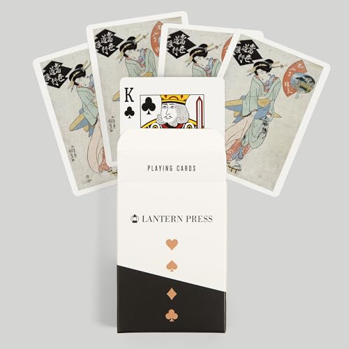 Baraja Póker 52 cartas Retrato Mujer Japonés miniatura 6
