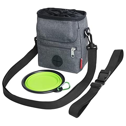 IUIXOP Leckerlibeutel fur Hunde mit Aufbewahrungstasche und Kotbeutel-Spender Cover