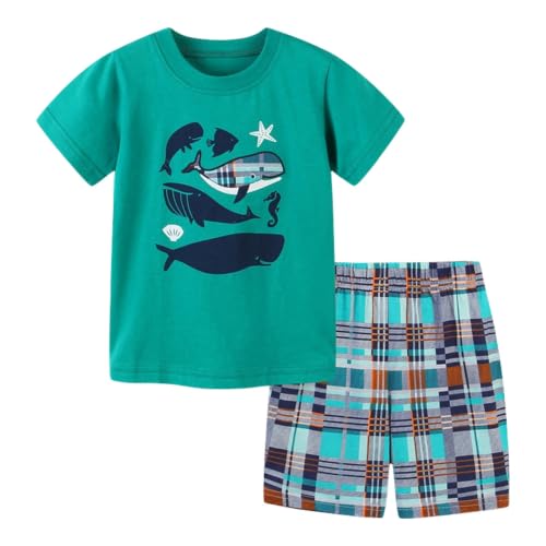 Conjunto de camiseta para niña transpirable y ligero de dos piezas