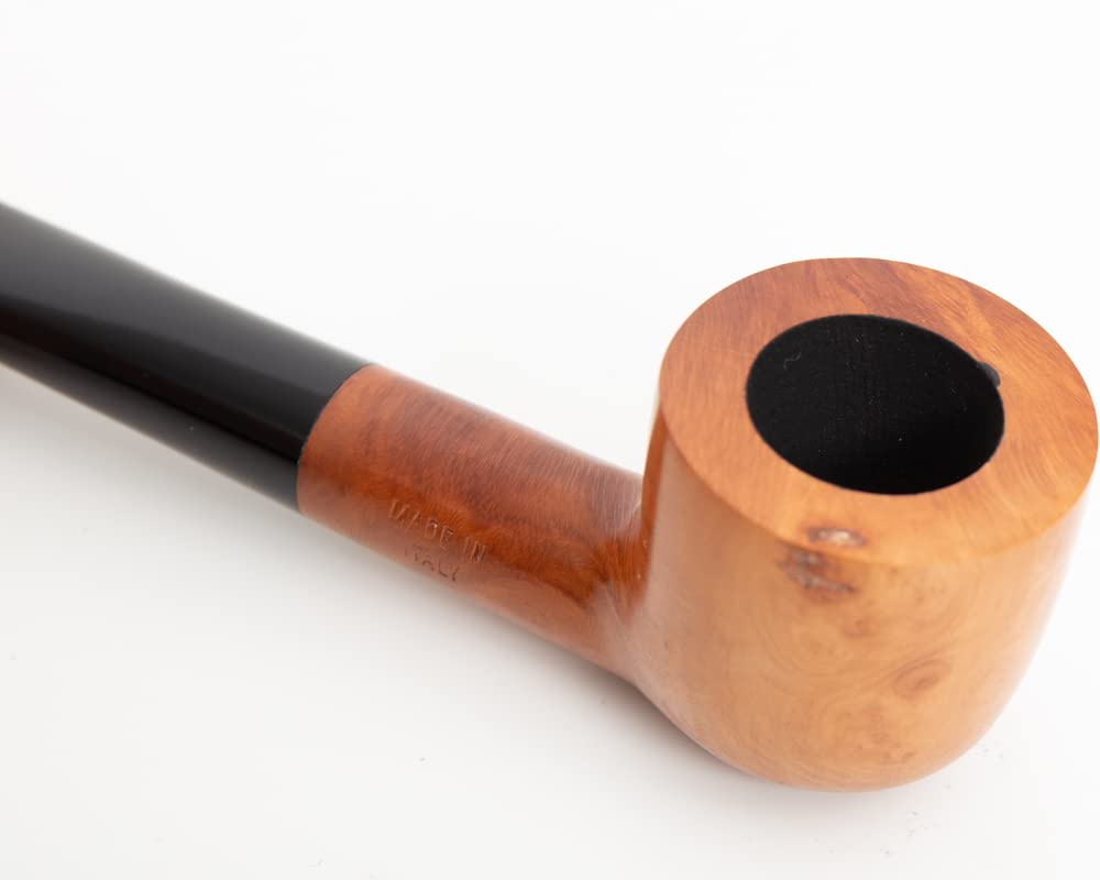 Pipa Savinelli Minuto lisa de brezo, modelo 401, tamaño del orificio 6 mm