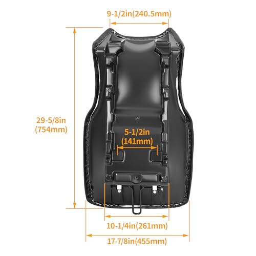Asiento compatible con Polaris Xplorer base plástica impermeable 4