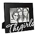 Malden International Designs The Girls in Cursive Words Picture Frame, 4x6, Black