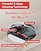 Yeedi C12 Robot Vacuum Cleaner and Mop, 8000Pa Strong Suction, ZeroTangle Brush, Smart Navigation, Self-Charging, White