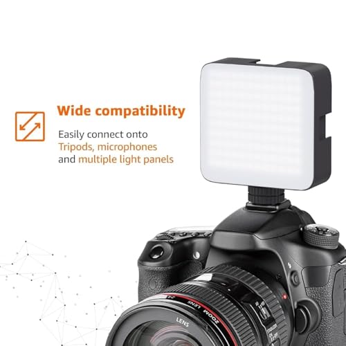 Image of Selfie Light for Mobile - Dimmable 3000-9900K Ring Light for Phone, Rechargeable LED Camera Light for Video Shooting, Laptop Light for Video Conferences (White, Warm Light)