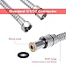 Rovtop Manguera de Ducha Manguera Flexo de Ducha Doble Enclavamiento - PVC...