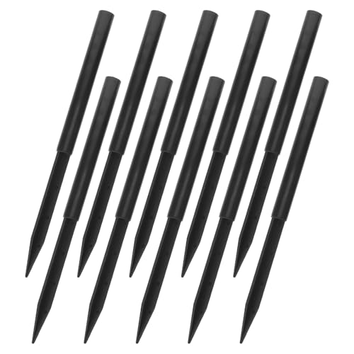 Piquets de jardin plastique anti vent pour tuteurs et lampes