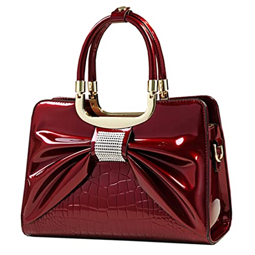 Image of JHVYF Women Tote bag Satchel Purses and Handbags for Women Shoulder Bags Bow Purse