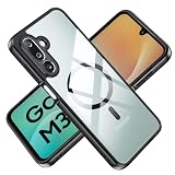 Tieeyivv Cover magnetica per Samsung Galaxy M36 5G Cover con MagSafe Silicone Morbido + Trasparente Acrilico Custodia Protetta Telefono Custodia Trasparente Portatile Robusta Integrale