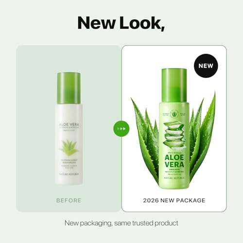 Image of Nature Republic Mild & Moisture Aloe Vera Emulsion (5.24 Fl Oz)